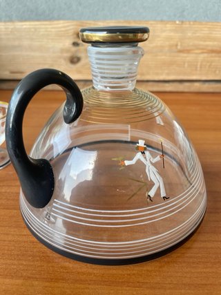Servizio cocktail vintage art deco’ francese