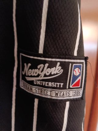 Camisa Béisbol Y2K Rayas
