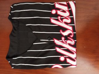 Camisa Béisbol Y2K Rayas