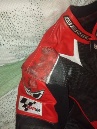 Tuta Moto Berik Divisibile MotoGP Pelle taglia 50