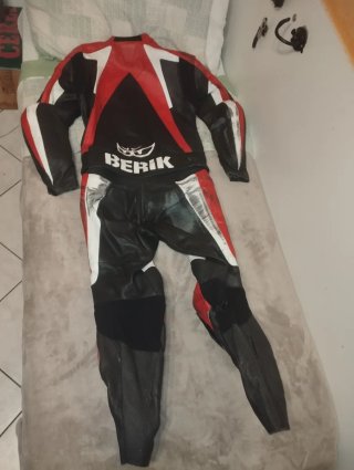 Tuta Moto Berik Divisibile MotoGP Pelle taglia 50