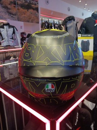 Casco AGV K1 Talla ML Negro y Amarillo