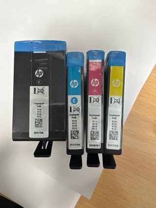 Pack 4 cartuchos tinta HP Instant Ink