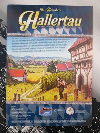 Hallertau + Inserto Folded Space - Juego de mesa