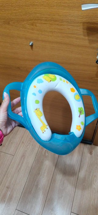 Asiento reductor WC infantil con jirafas
