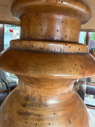 Mesa Ovalada Victoriana Madera