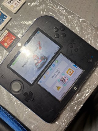 Nintendo 2DS Negra y Azul