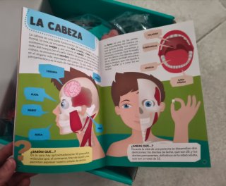 Puzzle El Cuerpo Humano Sassi 200 Piezas