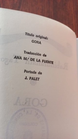 TAGORE, "Gora" Plaza&Janes