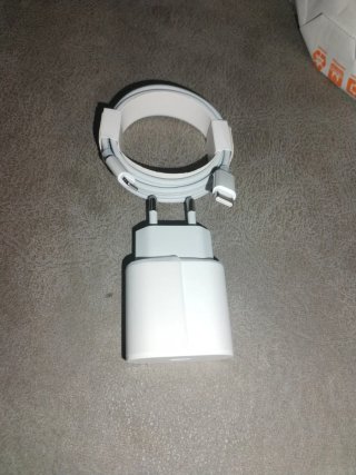 Cargador USB-C 20W Apple iPhone 17/16/15etc Lightn