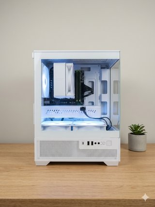 PC Gaming Blanco Intel RX 580 8GB 16GB RAM