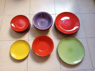 Vajilla de cerámica. OFERTAAAAAAA