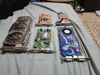 Lote Tarjetas Gráficas PC ATI Gigabyte Sapphire