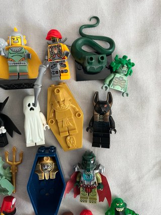 Lote LEGO Minifiguras, Vampiro, Atlantis, Medusa