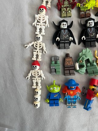 Lote LEGO Minifiguras, Vampiro, Atlantis, Medusa