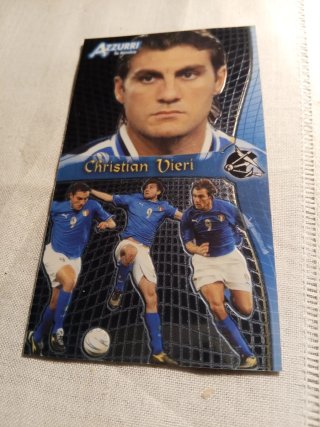 Figurina Christian Vieri Azzurri Italia