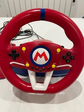 Volante y pedales Mario Kart Nintendo