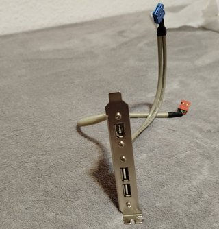 Scheda porte USB posteriori