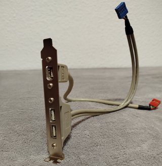 Scheda porte USB posteriori
