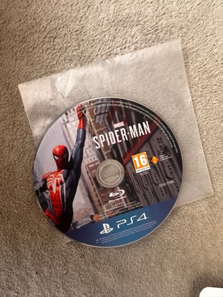 Spider-Man PS4 Blu-ray Disc