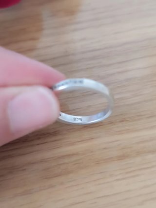 Anillo Alianza Eternidad de Plata de Ley 925