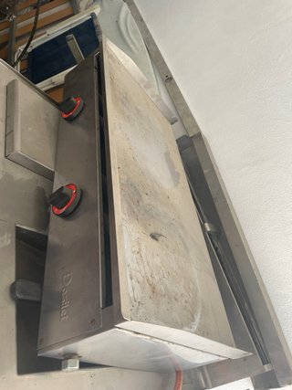 Plancha de cocina profesional