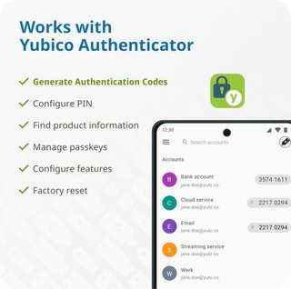 YubiKey 5 USB-A NFC Clave Seguridad