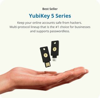 YubiKey 5 USB-A NFC Clave Seguridad