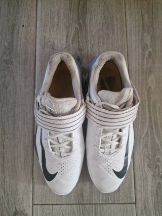 Nike Zapatos Halterofilia Blancos