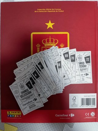 Álbum (+72 cromos) completo ¡Vamos Selección!