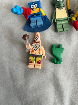 Lote LEGO Bob Esponja Minifiguras