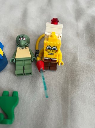 Lote LEGO Bob Esponja Minifiguras