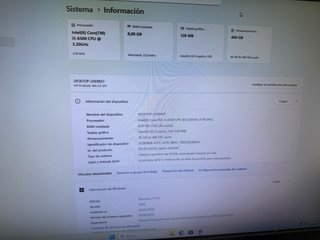 HP ProDesk 400 G3 i5 8GB RAM 500GB HDD