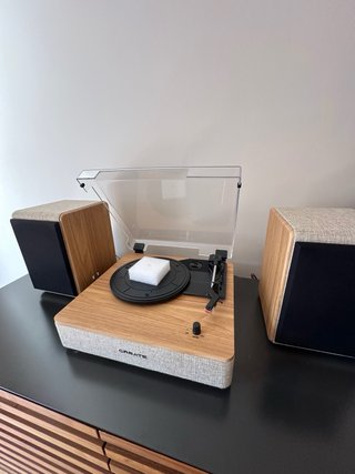 Tocadiscos Create Pro + Altavoces