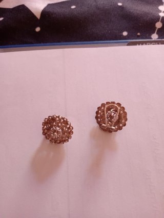 Par pendientes plata antigua charros