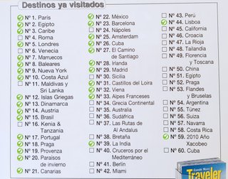 LOTE 30 REVISTAS CONDÉ NAST TRAVELER