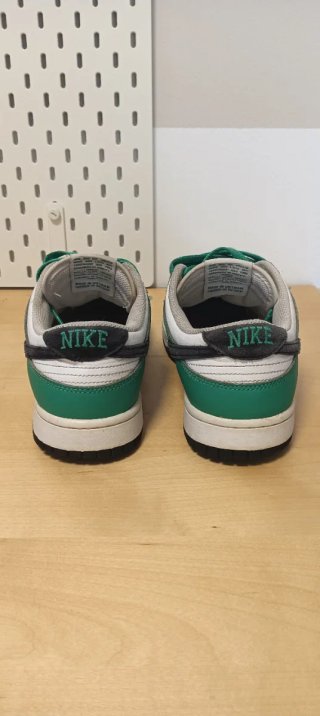 Nike Dunk Low Verdes y Blancas Originales Talla 42