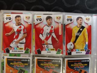 Pack Cromos Rayo Vallecano Adrenalyn XL Liga 2026.