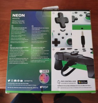 Mando Xbox PDP NEON White