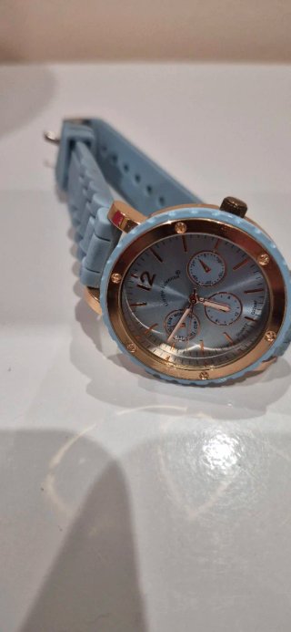 Reloj Giorgio Valentian Azul y Dorado