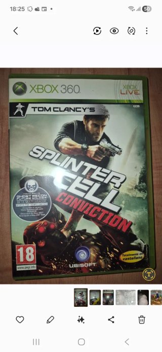 Splinter Cell Conviction Xbox 360 Ubisoft
