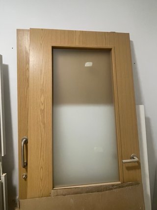 Juego de puertas de paso de madera