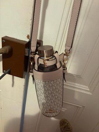 Portabotellas Michael Kors Beige/Oro