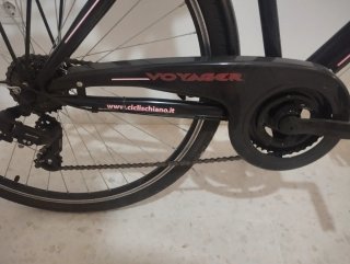 Bicicleta Paseo Señora 28'' Negra.