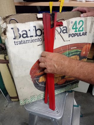 OCASIÓN BARBACOA CON PATAS