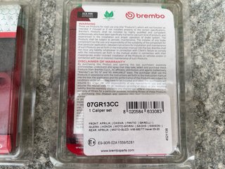 Kit Pastiglie Freno Brembo Moto Guzzi V85TT