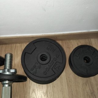 Banco reclinable Cecotec con pesas