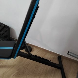Banco reclinable Cecotec con pesas