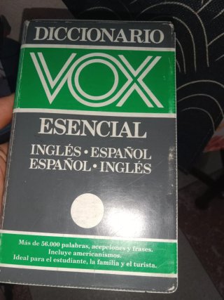 Vox diccionario inglés-español,español-inglés