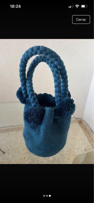 Mochila Wayuu tejida a mano